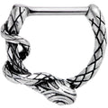 16G 5/16 Slithering Snake Septum Clicker