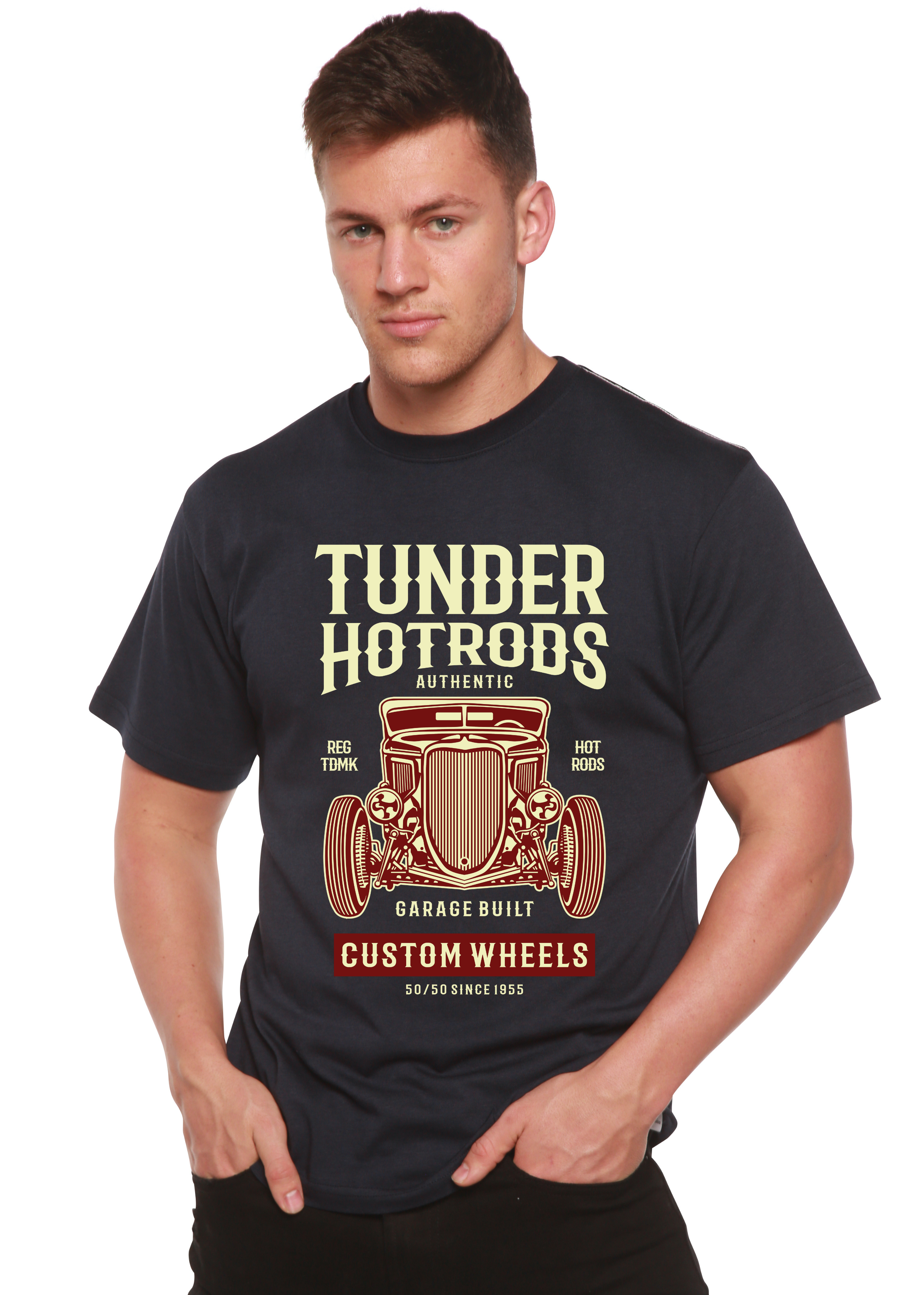 Thunder Hot Spun Bamboo® Men's Bamboo Viscose/Organic Cotton Short Sleeve Graphic T-Shirt